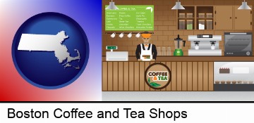 coffee and tea shop in Boston, MA