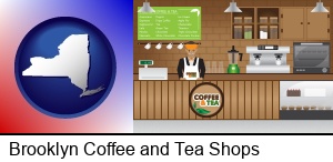 Brooklyn, New York - coffee and tea shop