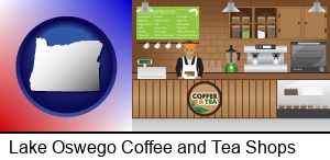 Lake Oswego, Oregon - coffee and tea shop