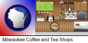 Milwaukee, Wisconsin - coffee and tea shop