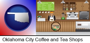 Oklahoma City, Oklahoma - coffee and tea shop